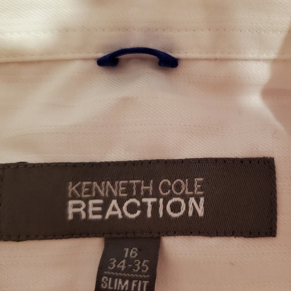Kenneth Cole Reaction, White Long Sleeve - Picture 4 of 5